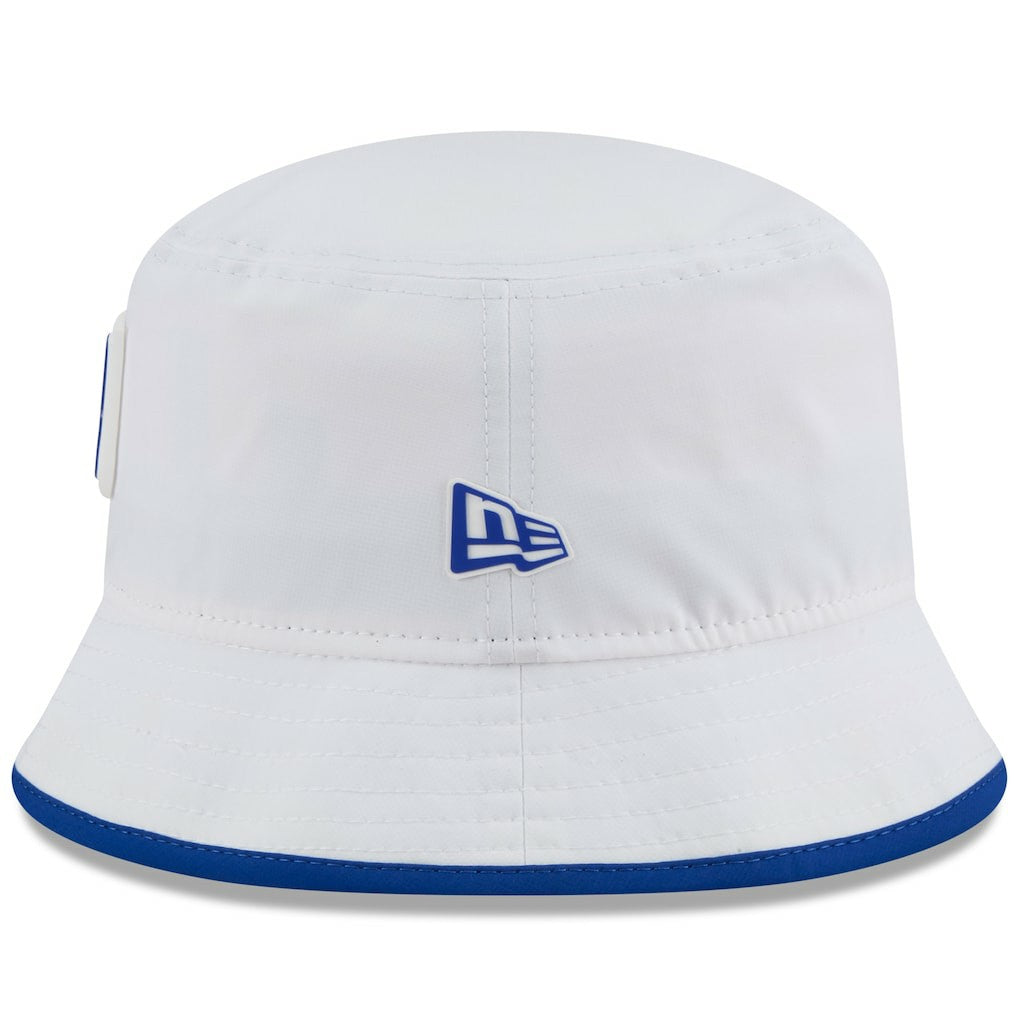 New York Giants New Era 2025 NFL Training Camp Stretch Bucket Hat - White cheap