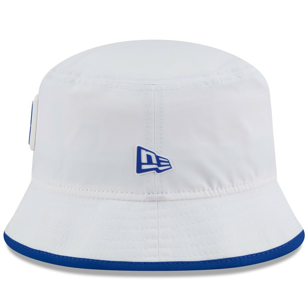 New York Giants New Era 2025 NFL Training Camp Stretch Bucket Hat - White cheap