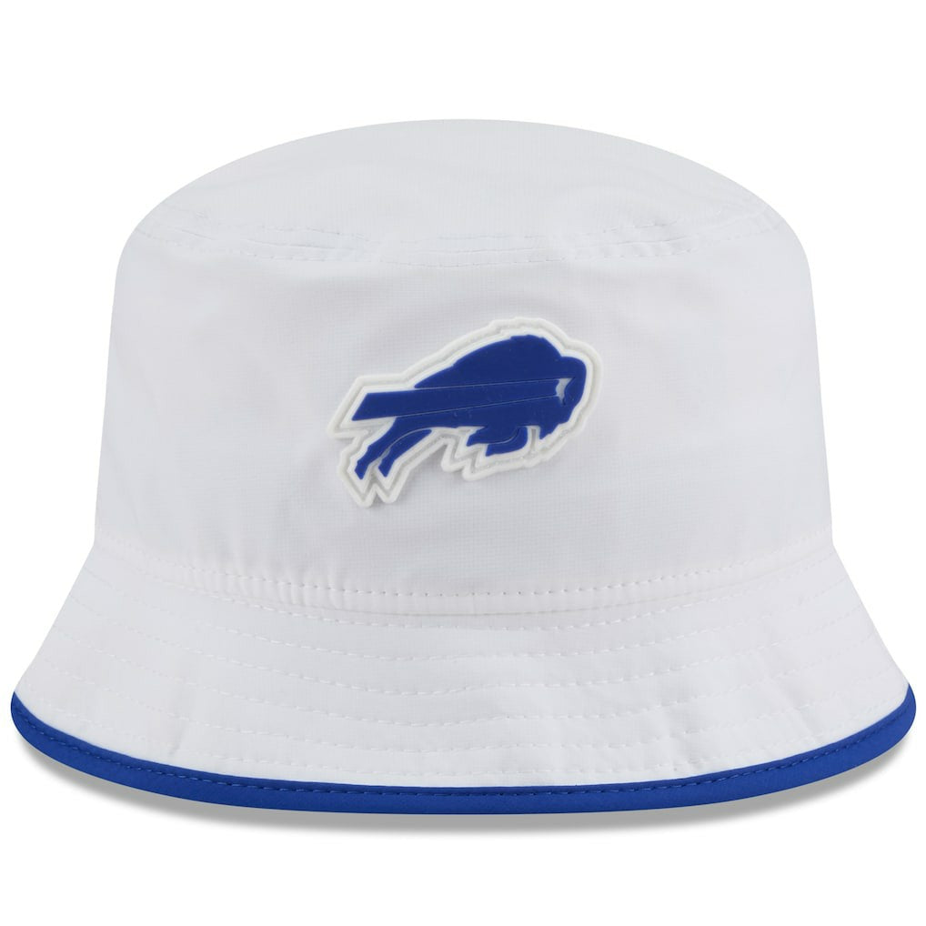 Buffalo Bills New Era 2025 NFL Training Camp Stretch Bucket Hat - White for sale