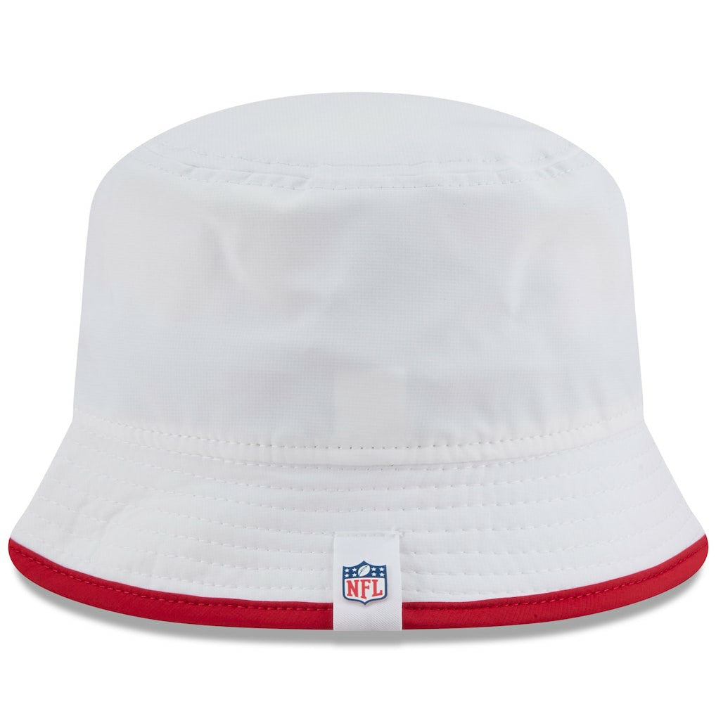 San Francisco 49ers New Era 2025 NFL Training Camp Stretch Bucket Hat - White cheap