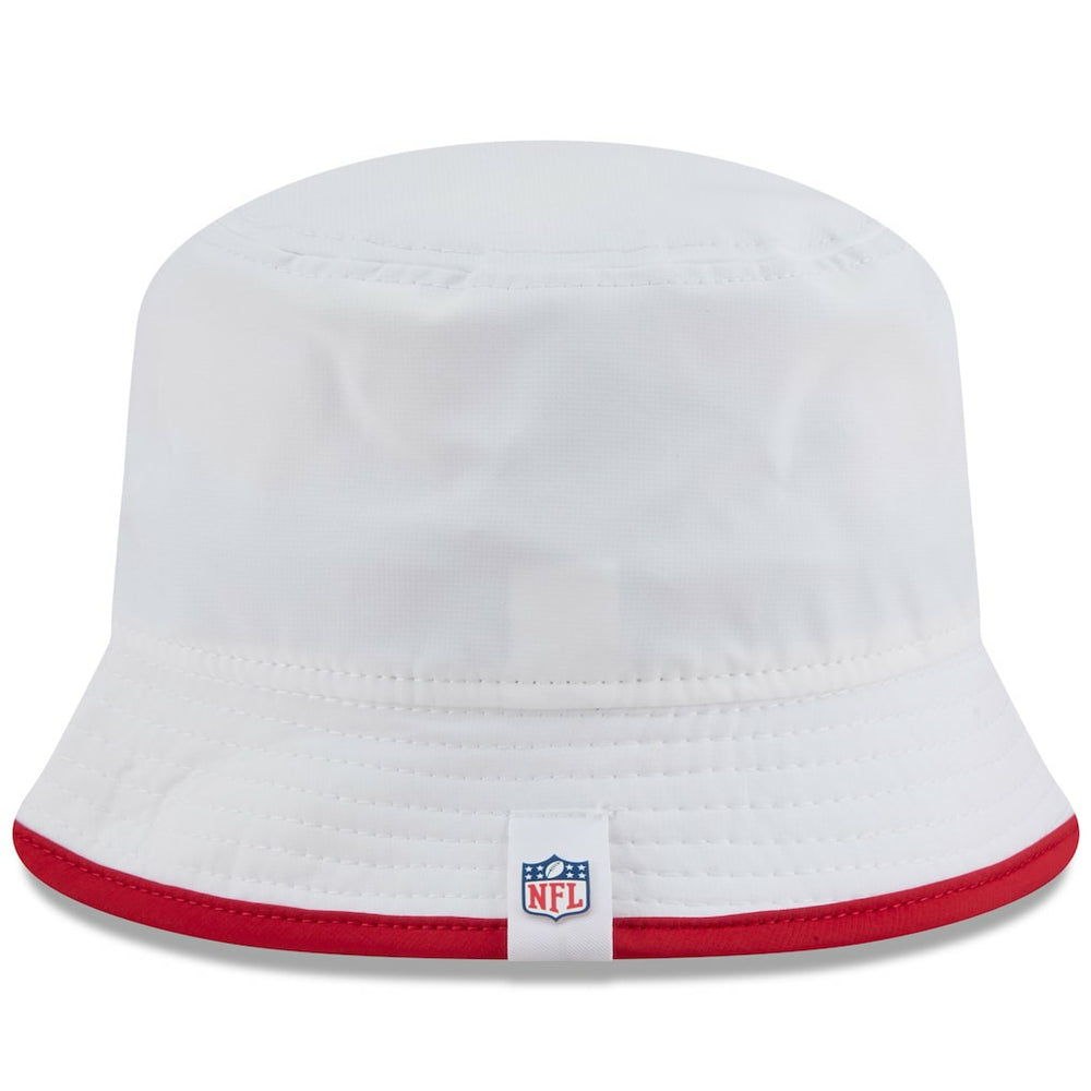 San Francisco 49ers New Era 2025 NFL Training Camp Stretch Bucket Hat - White cheap