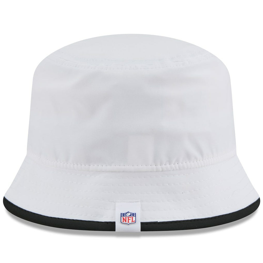 Pittsburgh Steelers New Era 2025 NFL Training Camp Stretch Bucket Hat - White on sale