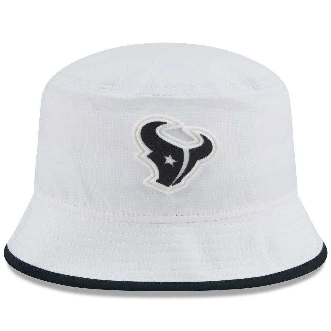 Houston Texans New Era 2025 NFL Training Camp Stretch Bucket Hat - White on sale