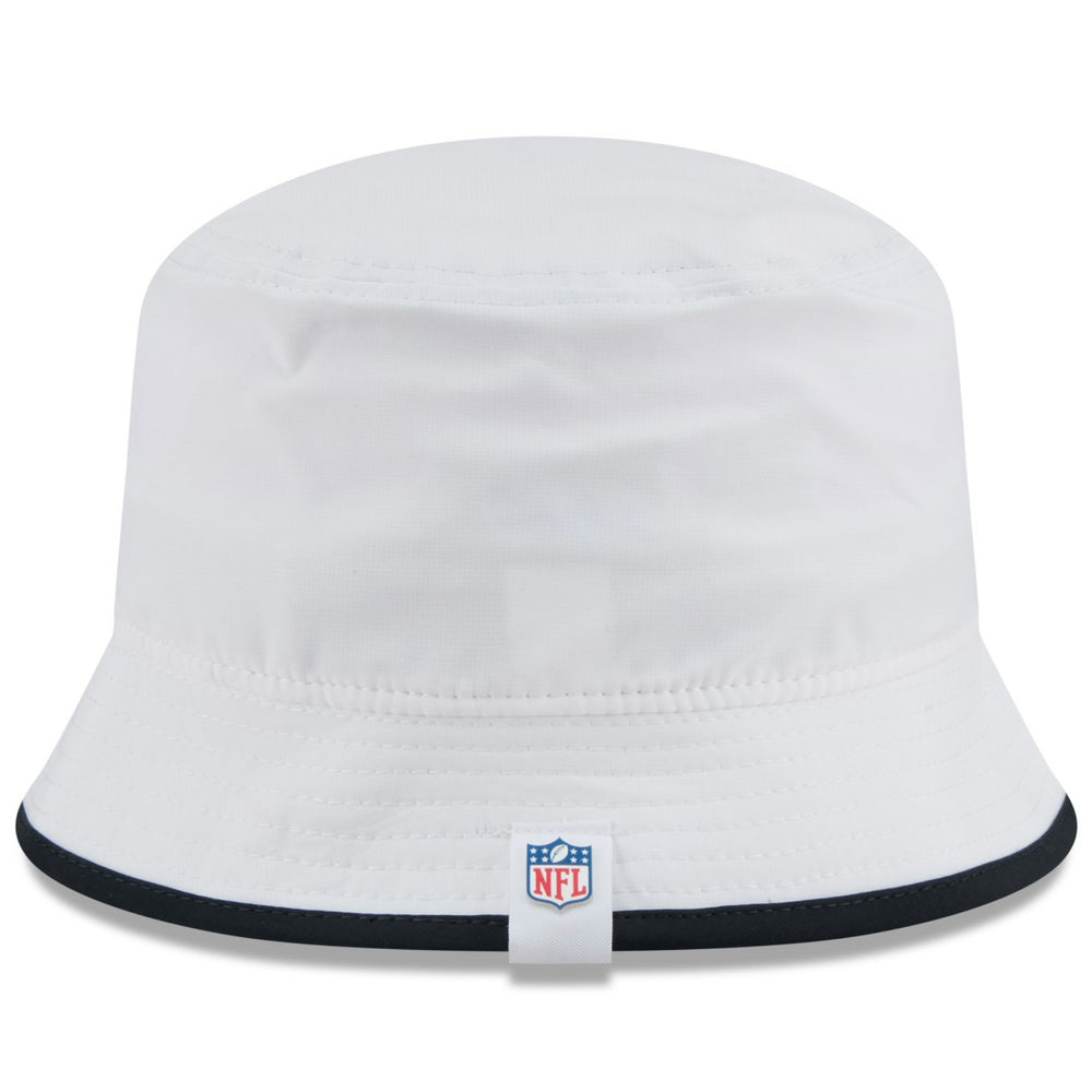 Houston Texans New Era 2025 NFL Training Camp Stretch Bucket Hat - White on sale