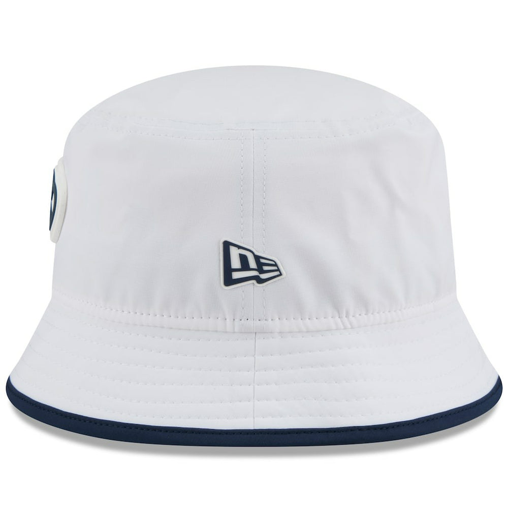 Seattle Seahawks New Era 2025 NFL Training Camp Stretch Bucket Hat - White sale