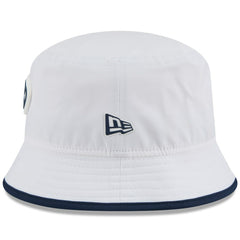 Seattle Seahawks New Era 2025 NFL Training Camp Stretch Bucket Hat - White sale