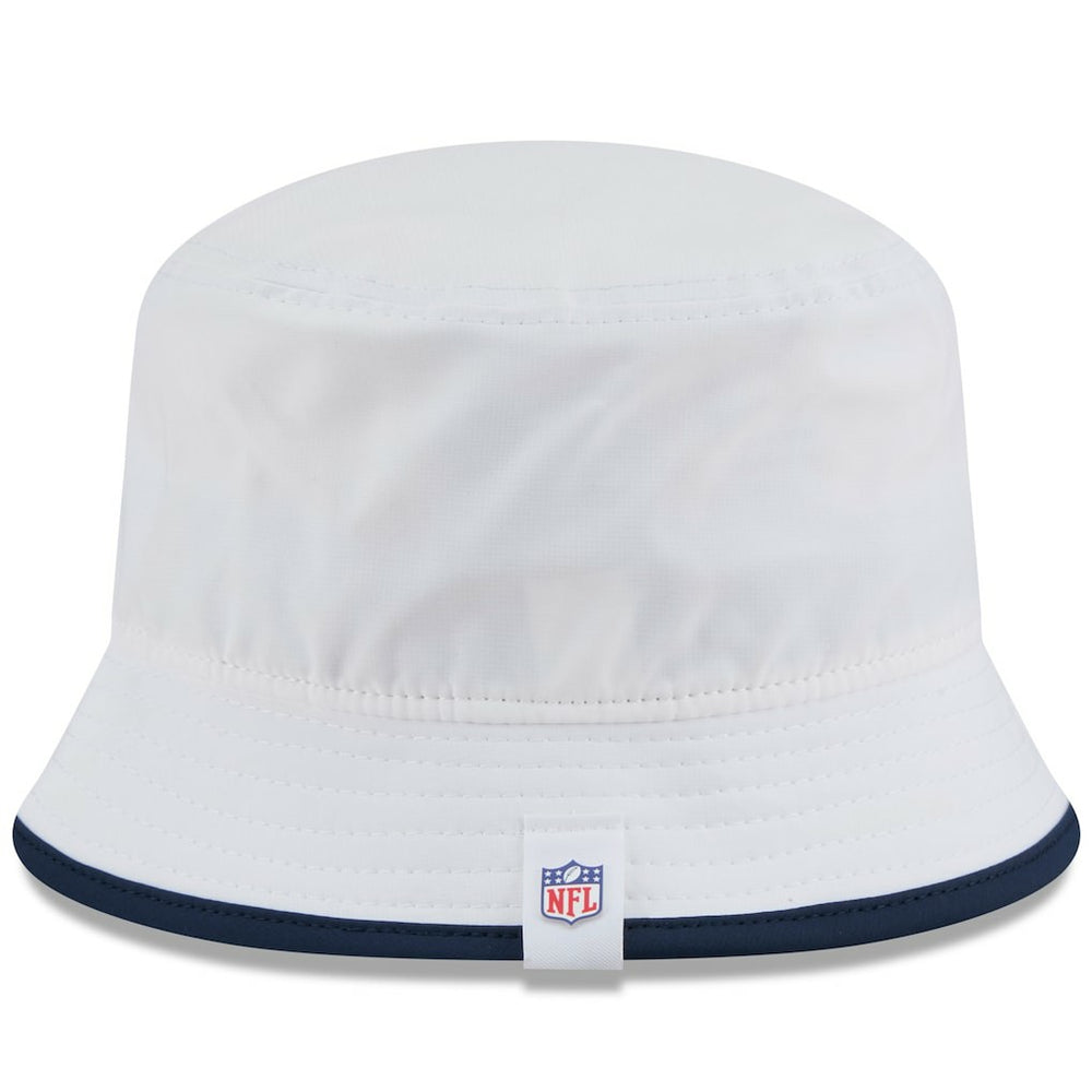 Seattle Seahawks New Era 2025 NFL Training Camp Stretch Bucket Hat - White sale
