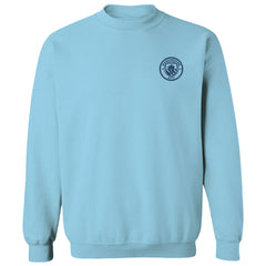 Manchester City Vive La Fete Women's Impressions Artwork Pullover Sweatshirt - Sky Blue shop