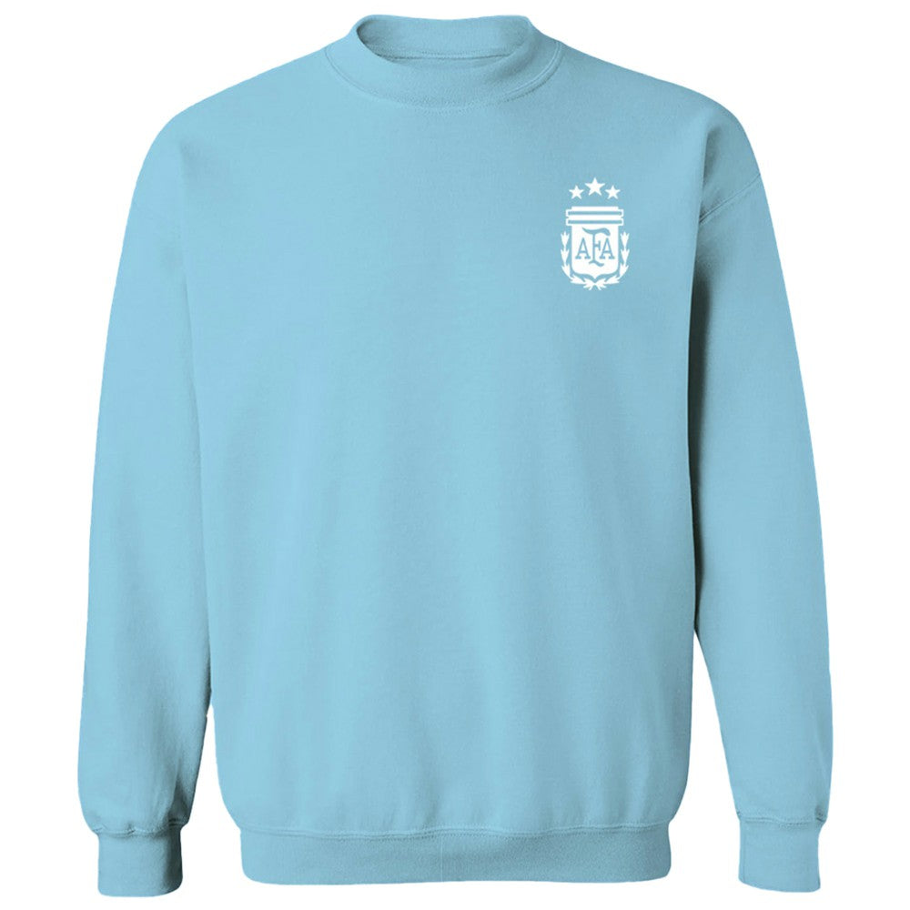 Argentina National Team Vive La Fete Women's Impressions Artwork Pullover Sweatshirt - Light Blue discount