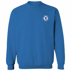 Chelsea Vive La Fete Women's Impressions Artwork Pullover Sweatshirt - Blue sale