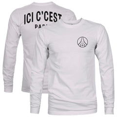 Paris Saint-Germain 1863FC Back Team Arch Long Sleeve T-Shirt - Gray outlet