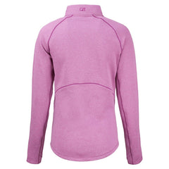 Washington Nationals Cutter & Buck Women's Peshastin Eco Fleece Recycled Half-Zip Jacket - Heather Light Pink