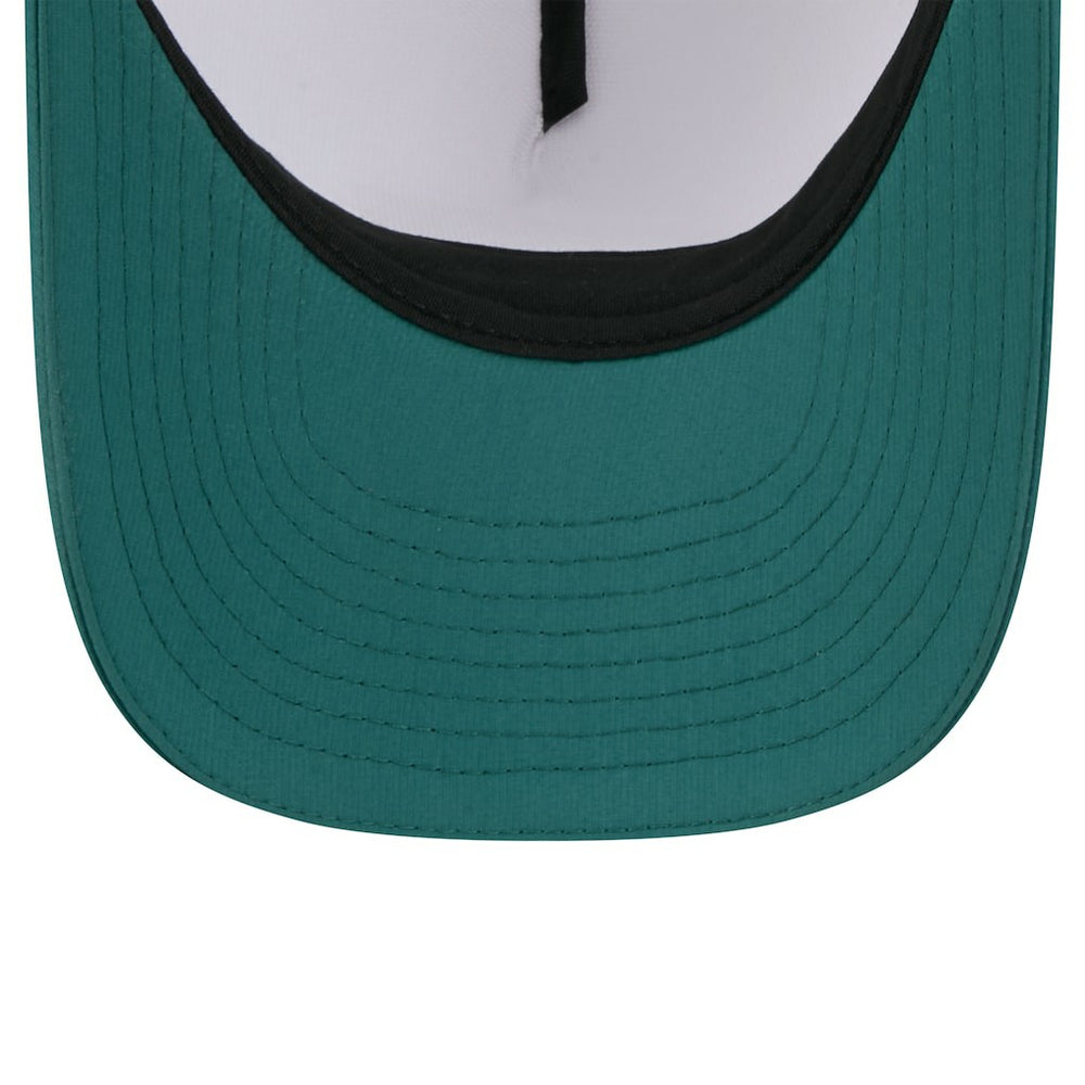 Philadelphia Eagles New Era Youth 2025 NFL Training Camp A-Frame 9FORTY Adjustable Hat - White/Midnight Green outlet