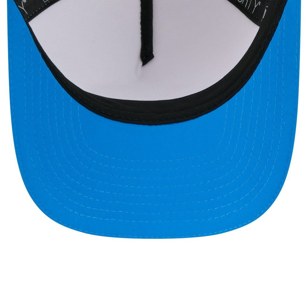 Detroit Lions New Era Youth 2025 NFL Training Camp A-Frame 9FORTY Adjustable Hat - White/Blue cheap