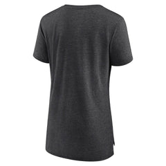 Detroit Red Wings Women's Proud Tri-Blend T-Shirt Gray
