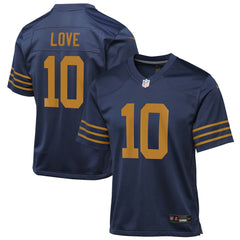 Jordan Love Green Bay Packers Youth The 1923 Classic Game Jersey - Navy | Nike on sale