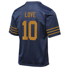 Jordan Love Green Bay Packers Youth The 1923 Classic Game Jersey - Navy | Nike on sale