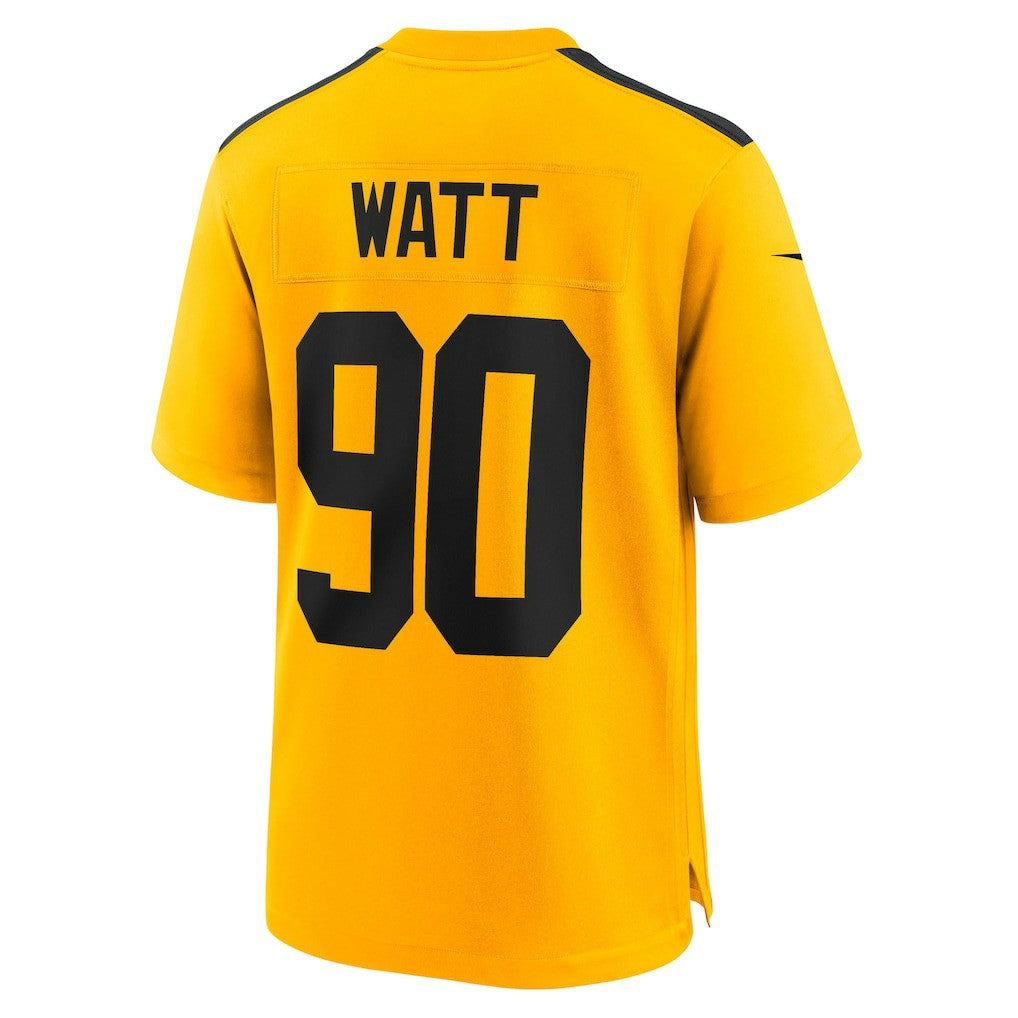 T.J. Watt Pittsburgh Steelers Youth Alternate 1933 Throwback Game Jersey - Gold | Nike online