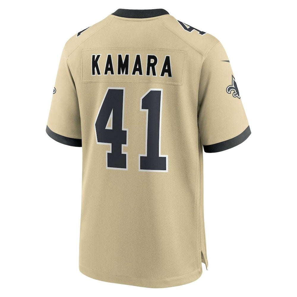 Alvin Kamara New Orleans Saints Youth Gameday Golds Alternate Game Player Jersey - Gold | Nike sale
