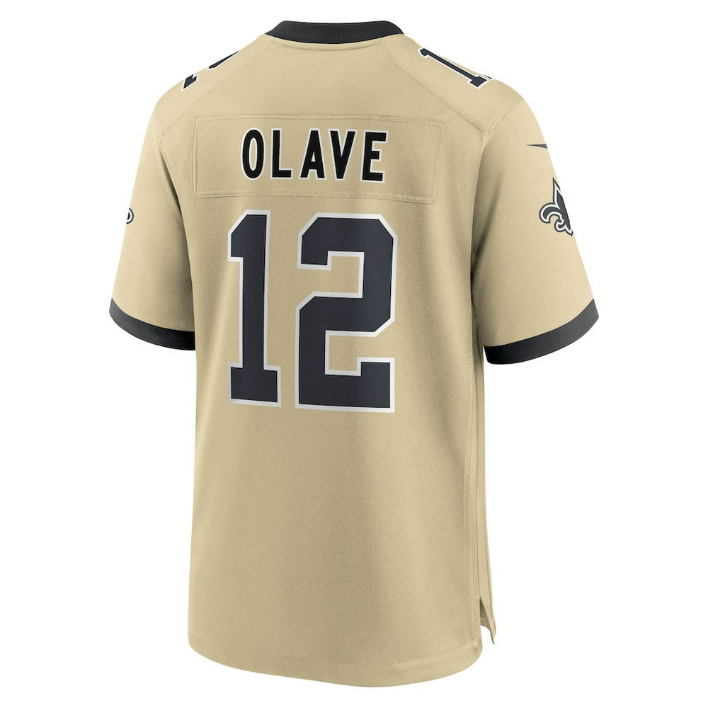 Chris Olave New Orleans Saints Youth Gameday Golds Alternate Game Player Jersey - Gold | Nike for sale
