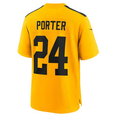 Joey Porter Jr. Pittsburgh Steelers Youth Alternate 1933 Throwback Game Jersey - Gold | Nike sale