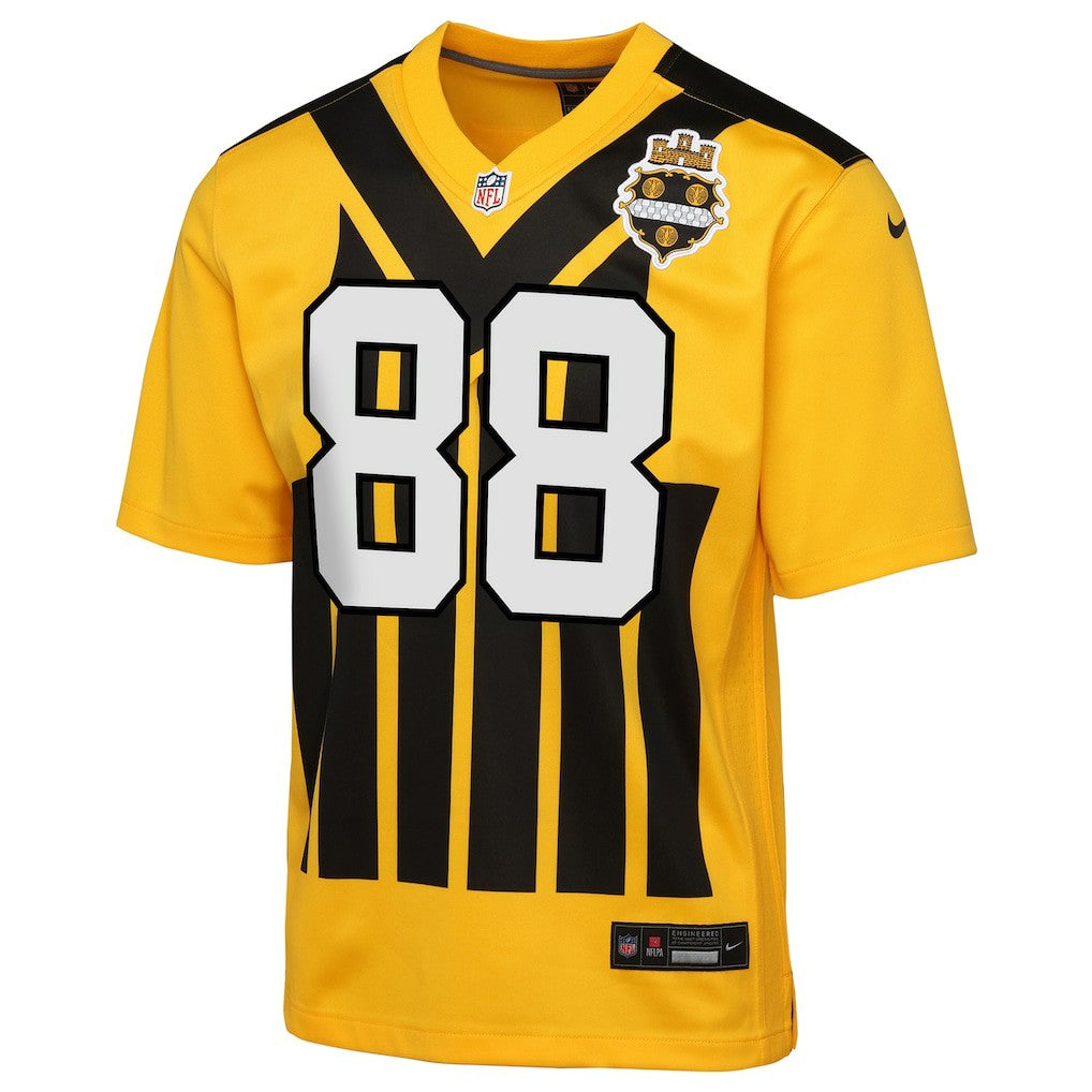 Pat Freiermuth Pittsburgh Steelers Youth Alternate 1933 Throwback Game Jersey - Gold | Nike on sale