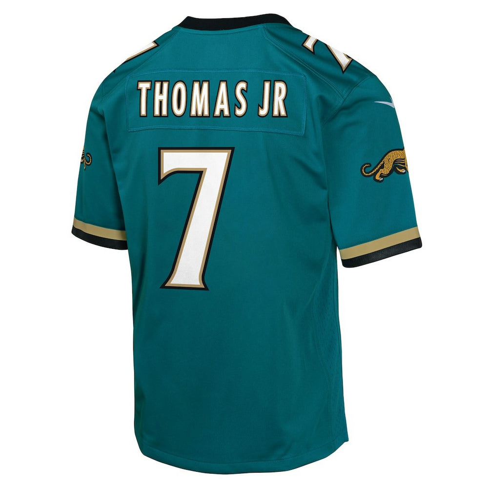 Brian Thomas Jr. Jacksonville Jaguars Youth Alternate 2 Prowler Throwback Game Jersey - Teal | Nike sale