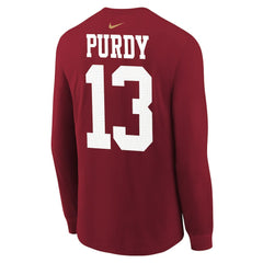 Brock Purdy San Francisco 49ers Youth Player Name & Number Long Sleeve T-Shirt - Scarlet | Nike online