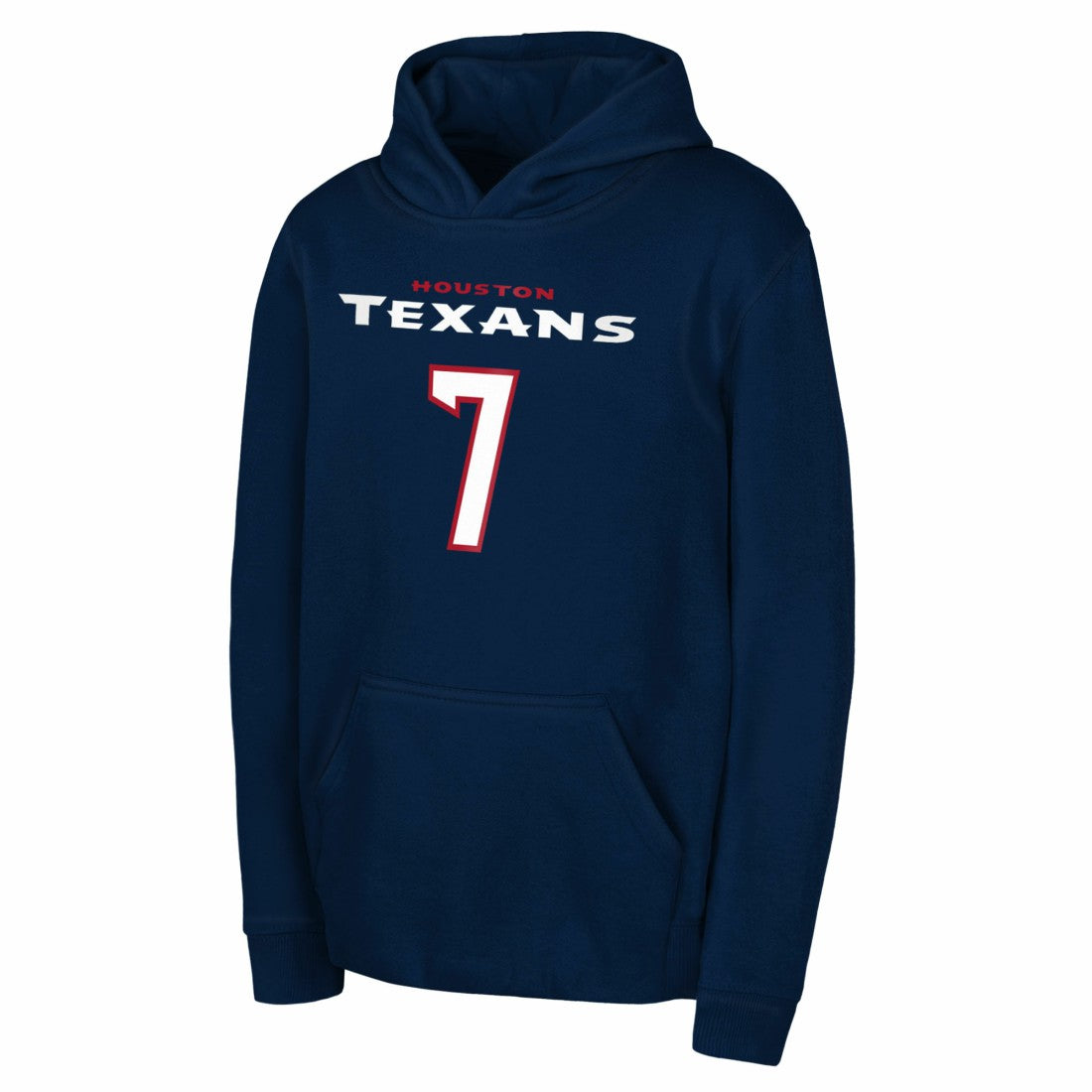 C.J. Stroud Houston Texans Outerstuff Mainliner Player Name & Number Hoodie - Navy for sale