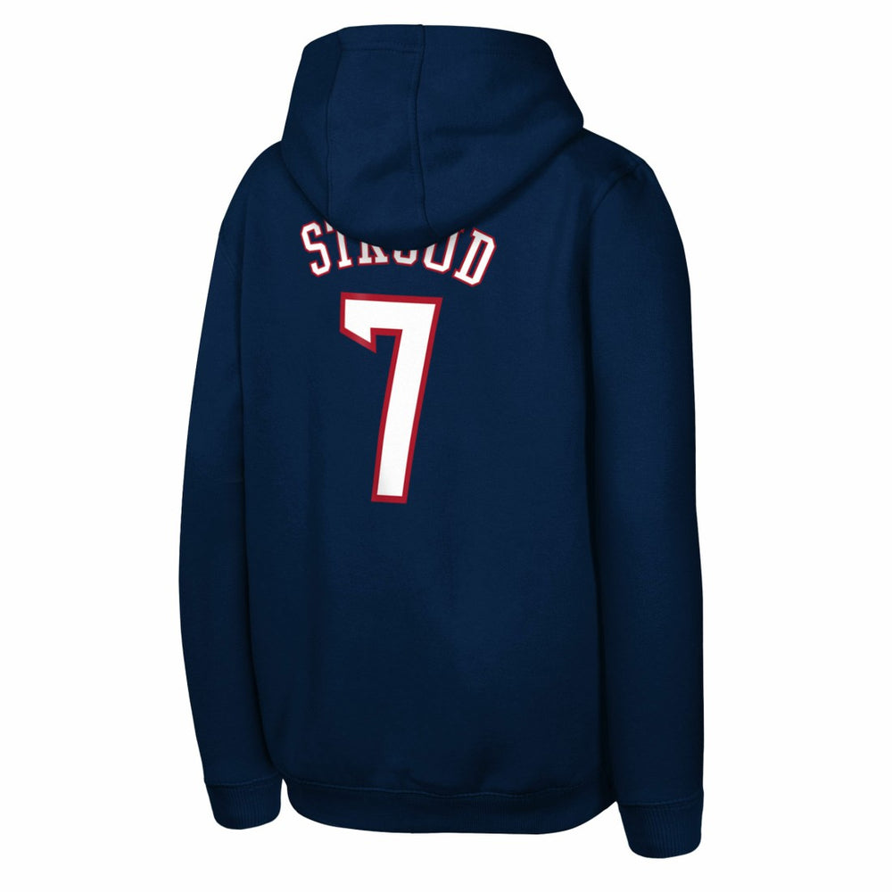 C.J. Stroud Houston Texans Outerstuff Mainliner Player Name & Number Hoodie - Navy for sale