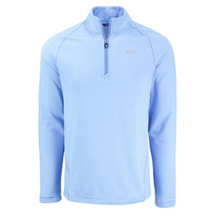 New York Jets Cutter & Buck Peshastin Eco Fleece Recycled Raglan Quarter-Zip Top - Powder Blue discount