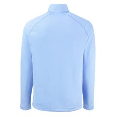 Miami Dolphins Cutter & Buck Peshastin Eco Fleece Recycled Raglan Quarter-Zip Top - Powder Blue on sale