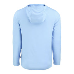 Baltimore Ravens Men's Cutter & Buck Coastline Epic Comfort Eco Recycled Men's Hooded Shirt - Powder Blue on sale