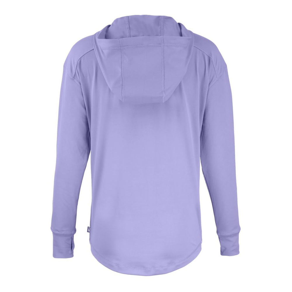 Baltimore Ravens Cutter & Buck Women's Daybreak Eco Recycled Half-Zip Hoodie - Purple cheap