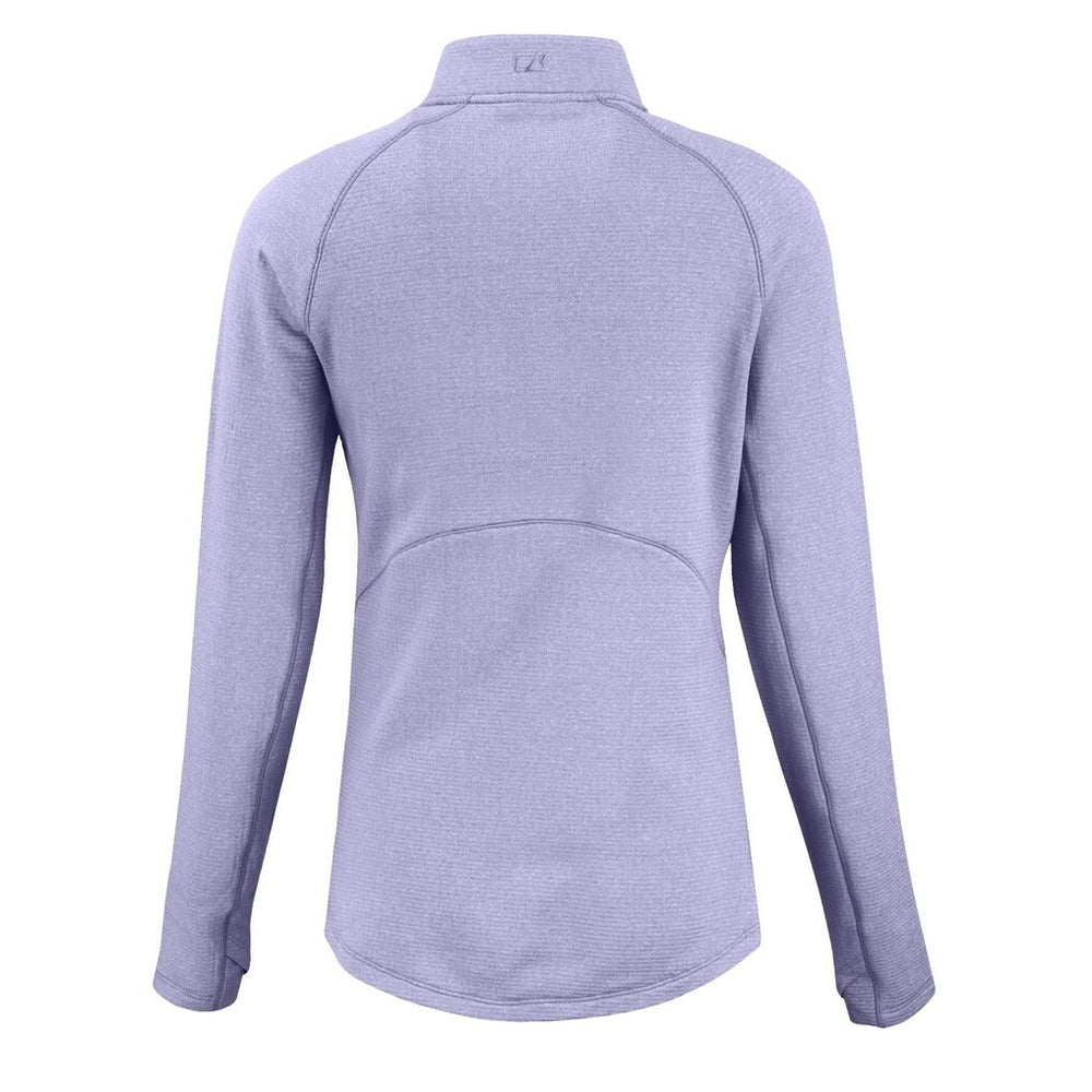 Buffalo Bills Cutter & Buck Women's Peshastin Eco Fleece Recycled Half-Zip Top - Purple sale