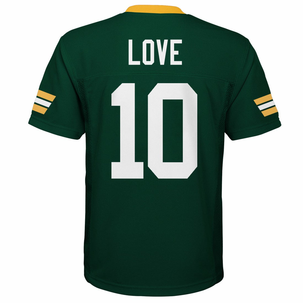 Jordan Love Green Bay Packers Outerstuff Preschool Replica Player Jersey - Green sale