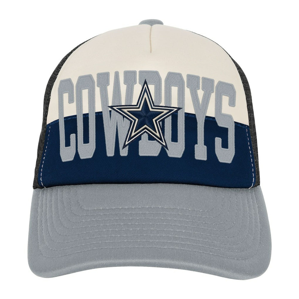 Dallas Cowboys Outerstuff Modern Fan Trucker Adjustable Hat - White/Navy discount