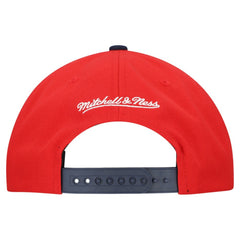 Washington Nationals Cooperstown Collection Basic Flip Snapback Hat - Red | Mitchell & Ness