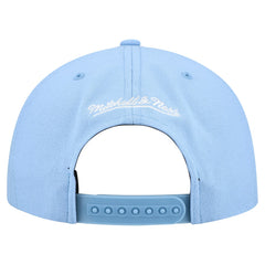 Milwaukee Brewers Cooperstown Collection Basic Flip Snapback Hat - Powder Blue | Mitchell & Ness