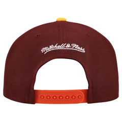 San Diego Padres Cooperstown Collection Basic Flip Snapback Hat - Orange/Brown | Mitchell & Ness