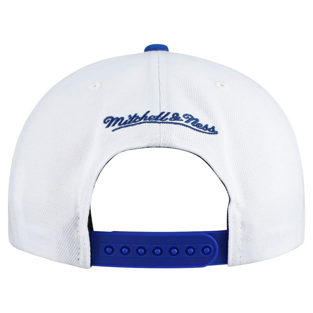 Chicago White Sox Cooperstown Collection Basic Flip Snapback Hat - White | Mitchell & Ness