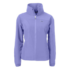 Denver Broncos Cutter & Buck Women's Charter Eco Recycled Full-Zip Jacket - Purple discount