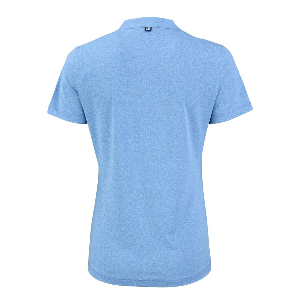 Green Bay Packers Cutter & Buck Women's Forge Heathered Stretch Blade Top - Powder Blue online