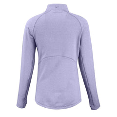 San Francisco 49ers Cutter & Buck Women's Peshastin Eco Fleece Recycled Half-Zip Top - Purple online
