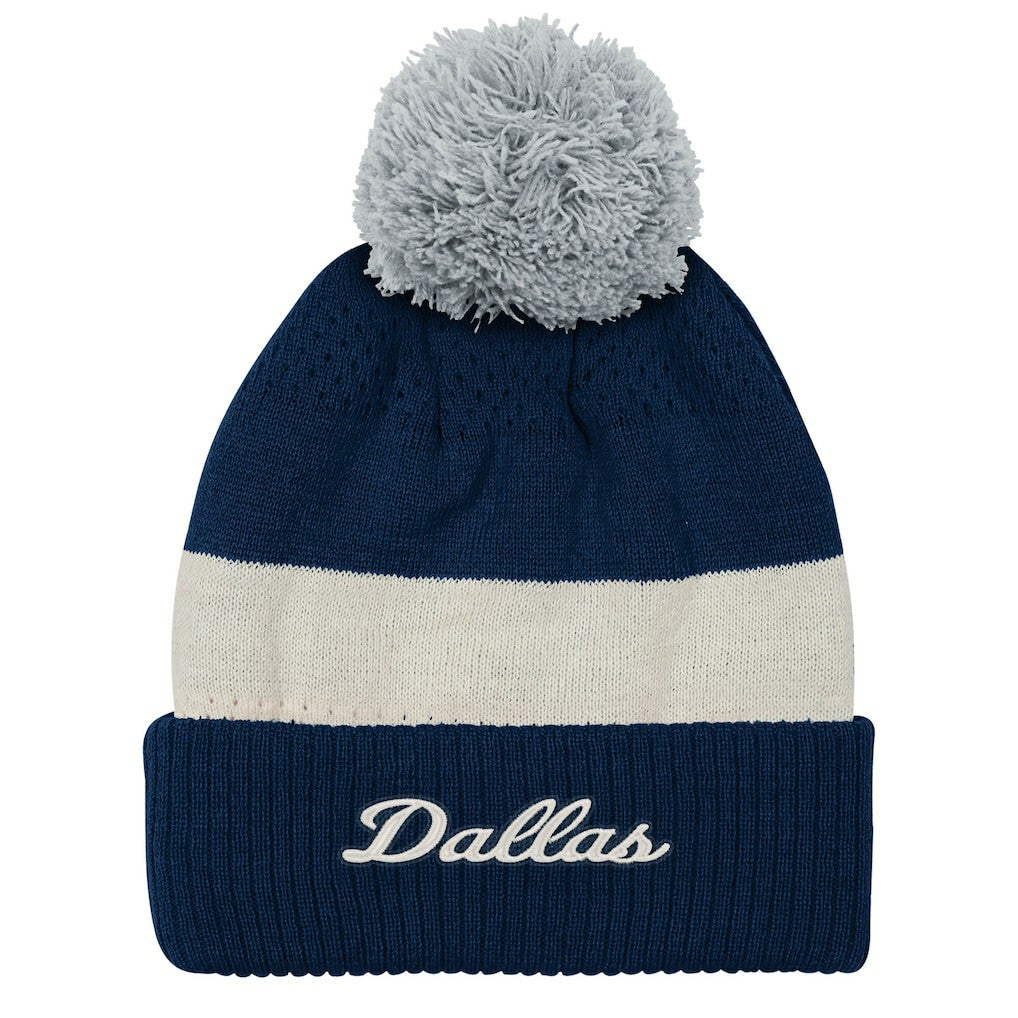 Dallas Cowboys Outerstuff Youth Modern Fan Cuffed Knit Hat with Pom - Navy outlet