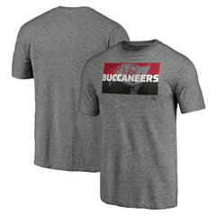 Tampa Bay Buccaneers Square Off Tri-Blend T-Shirt - Heather Gray sale