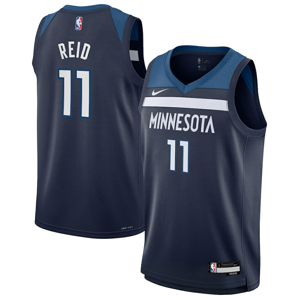 Naz Reid Minnesota Timberwolves Youth Swingman Jersey - Icon Edition - Navy | Nike for sale