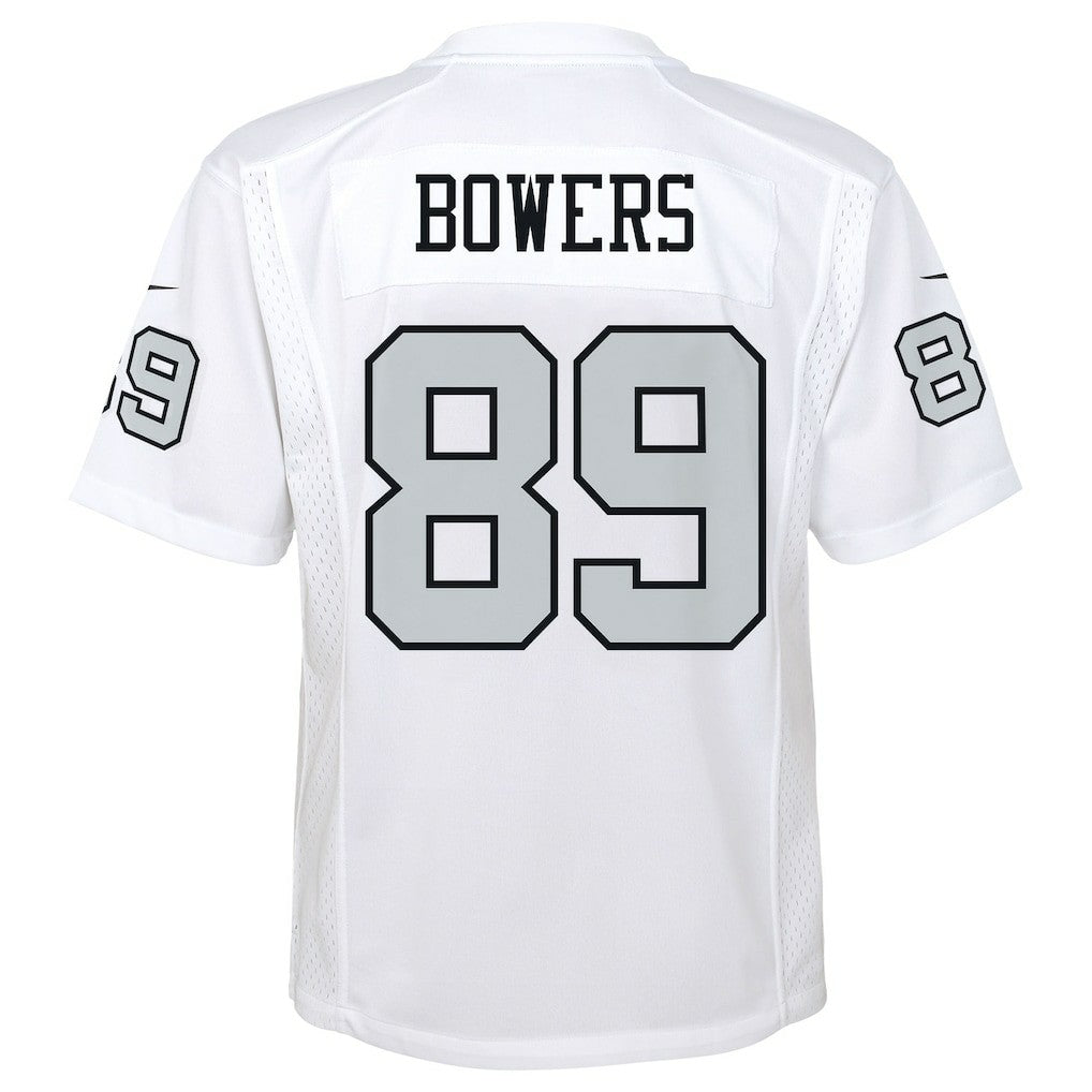 Brock Bowers Las Vegas Raiders Youth Alternate Game Jersey - White | Nike cheap