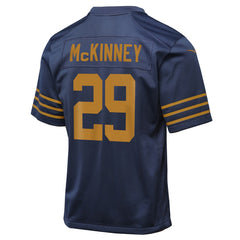 Xavier McKinney Green Bay Packers Youth The 1923 Classic Game Jersey - Navy | Nike for sale