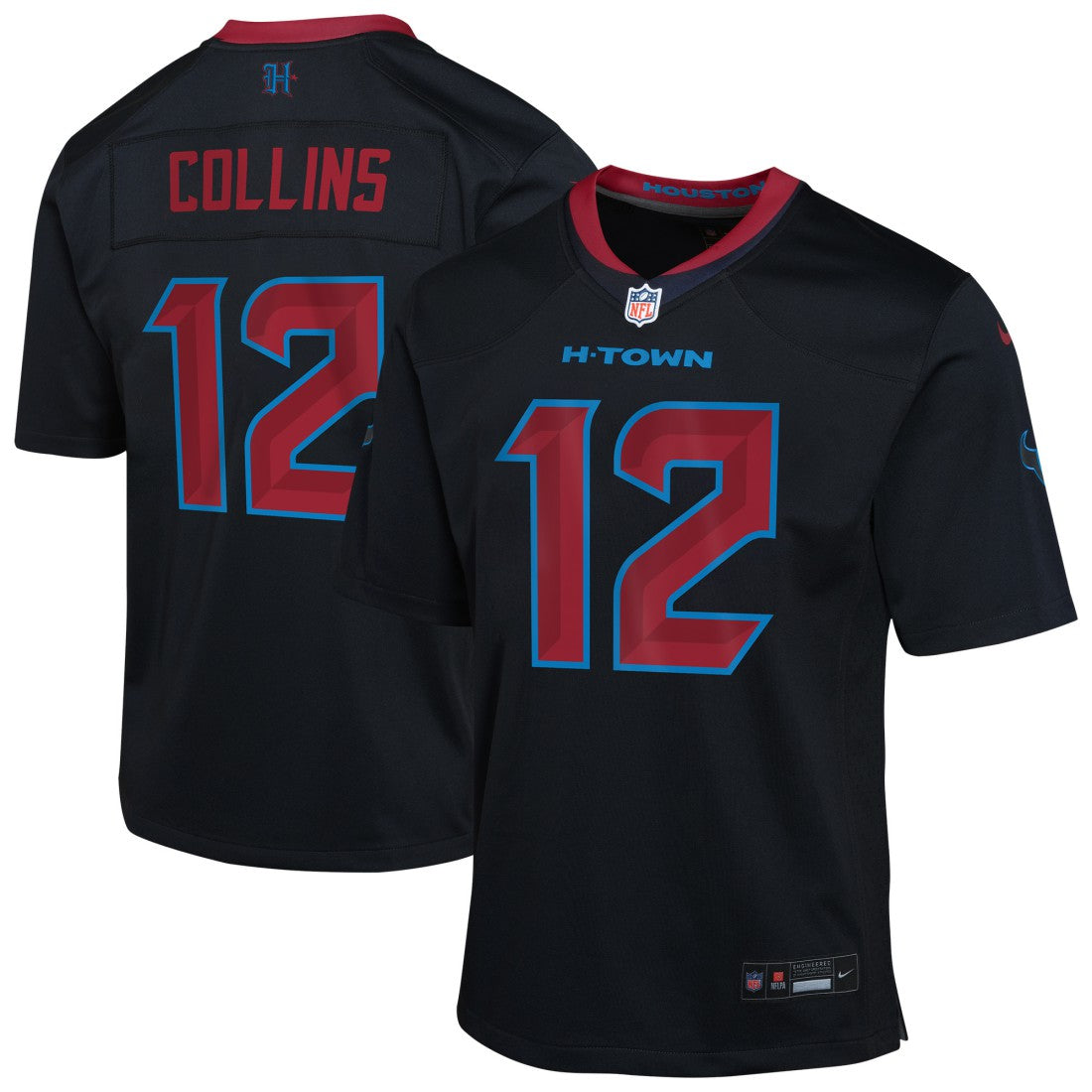 Nico Collins Houston Texans Youth Alternate Game Jersey - Navy | Nike cheap